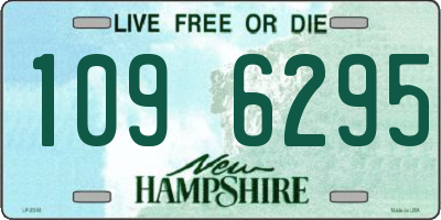 NH license plate 1096295