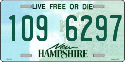 NH license plate 1096297