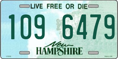 NH license plate 1096479