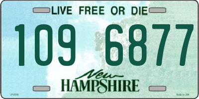 NH license plate 1096877
