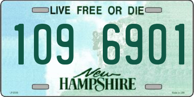 NH license plate 1096901