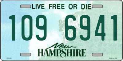 NH license plate 1096941