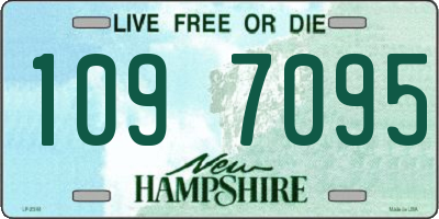 NH license plate 1097095