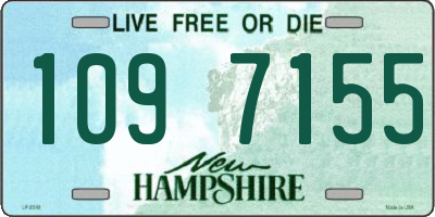 NH license plate 1097155