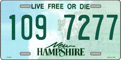 NH license plate 1097277