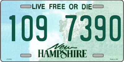 NH license plate 1097390