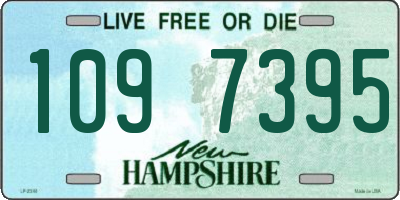 NH license plate 1097395