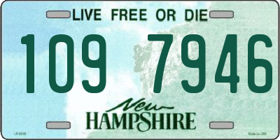 NH license plate 1097946