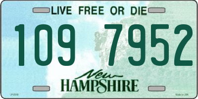NH license plate 1097952