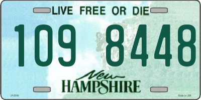 NH license plate 1098448