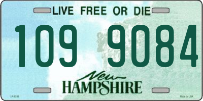 NH license plate 1099084