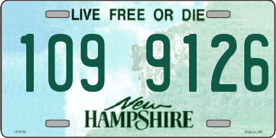 NH license plate 1099126