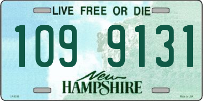 NH license plate 1099131