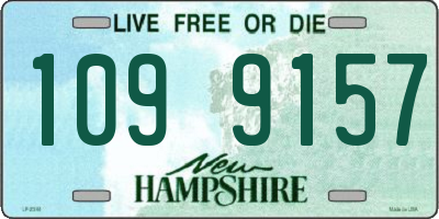 NH license plate 1099157