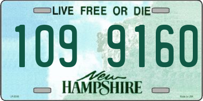 NH license plate 1099160