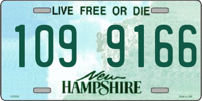 NH license plate 1099166