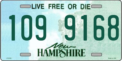 NH license plate 1099168
