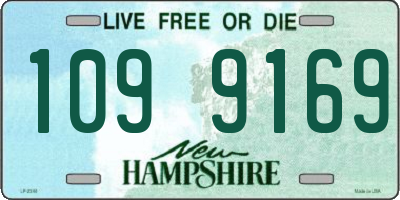 NH license plate 1099169