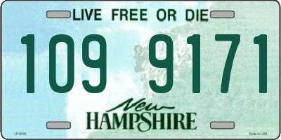 NH license plate 1099171