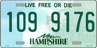 NH license plate 1099176