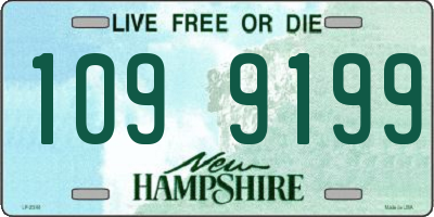 NH license plate 1099199