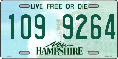 NH license plate 1099264
