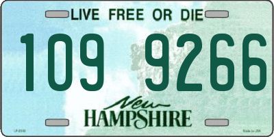 NH license plate 1099266
