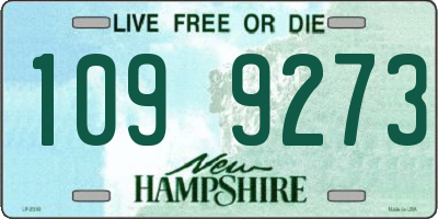 NH license plate 1099273