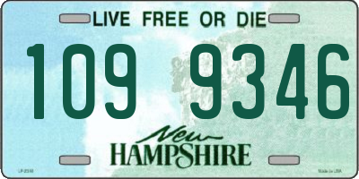 NH license plate 1099346