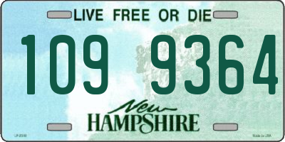NH license plate 1099364