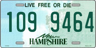 NH license plate 1099464