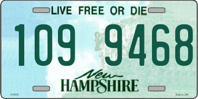 NH license plate 1099468