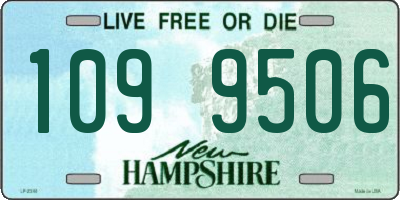 NH license plate 1099506