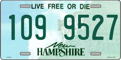 NH license plate 1099527