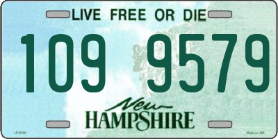 NH license plate 1099579