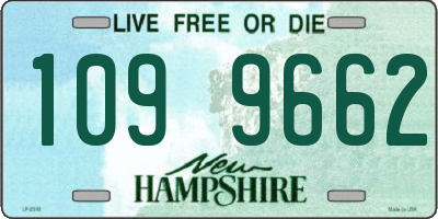 NH license plate 1099662