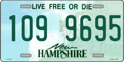 NH license plate 1099695
