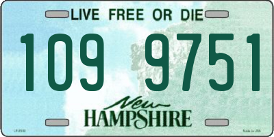 NH license plate 1099751