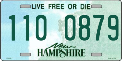 NH license plate 1100879