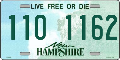 NH license plate 1101162