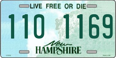 NH license plate 1101169