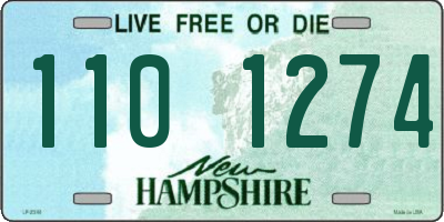 NH license plate 1101274