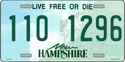 NH license plate 1101296