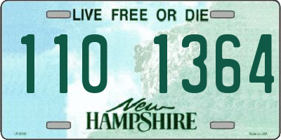NH license plate 1101364