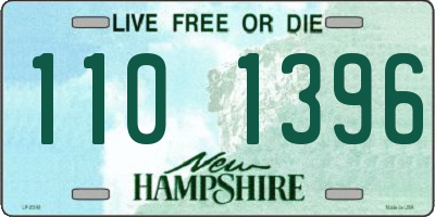 NH license plate 1101396