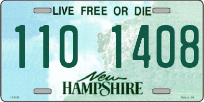 NH license plate 1101408