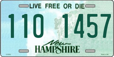 NH license plate 1101457