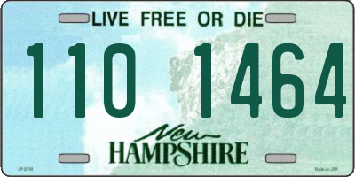 NH license plate 1101464