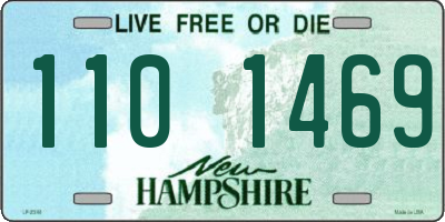 NH license plate 1101469