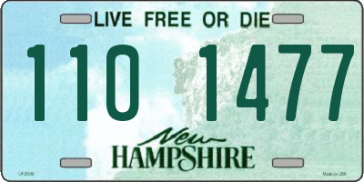 NH license plate 1101477